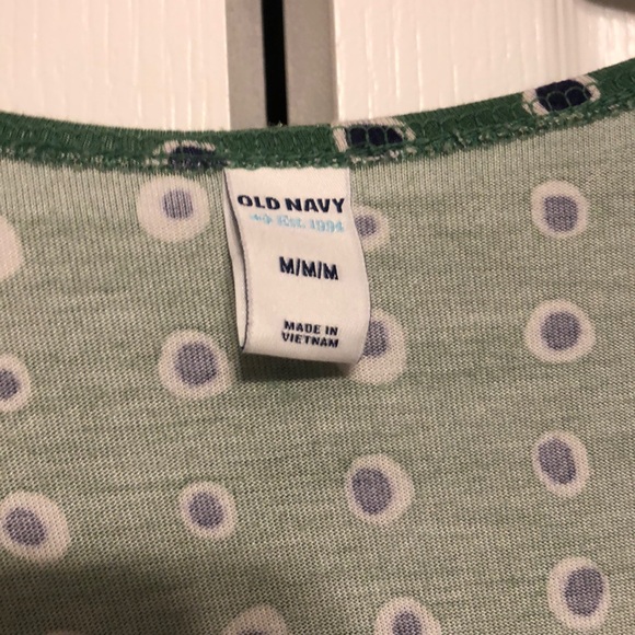 Medium Green Old Navy Wrap Dress - Picture 2 of 5